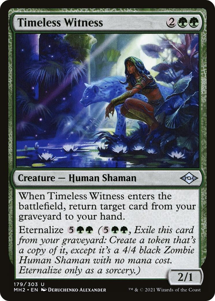 Image for Timeless Witness (179) (Modern Horizons 2) (MH2) - Magic: The Gathering