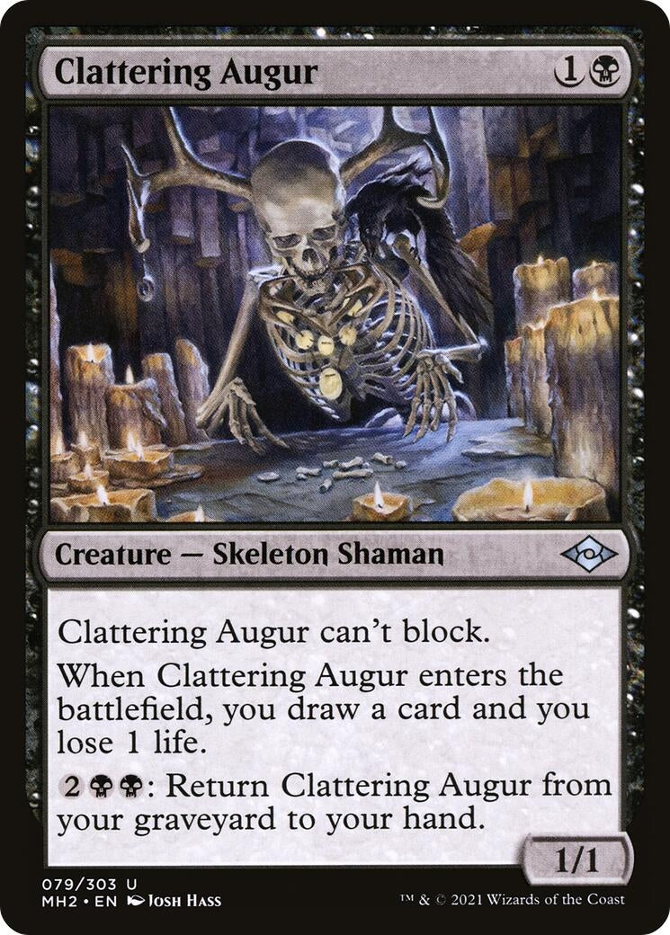 Image for Clattering Augur (79) (Modern Horizons 2) (MH2) - Magic: The Gathering