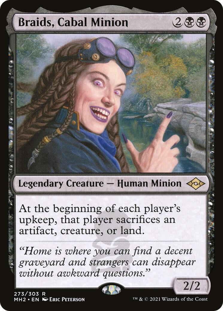 Image for Braids, Cabal Minion (273) (Modern Horizons 2) (MH2) - Magic: The Gathering