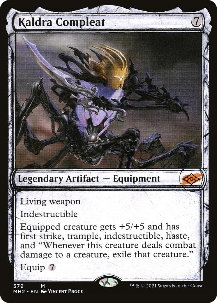 Image for Kaldra Compleat (Showcase) (379) (Modern Horizons 2) (MH2) - Magic: The Gathering