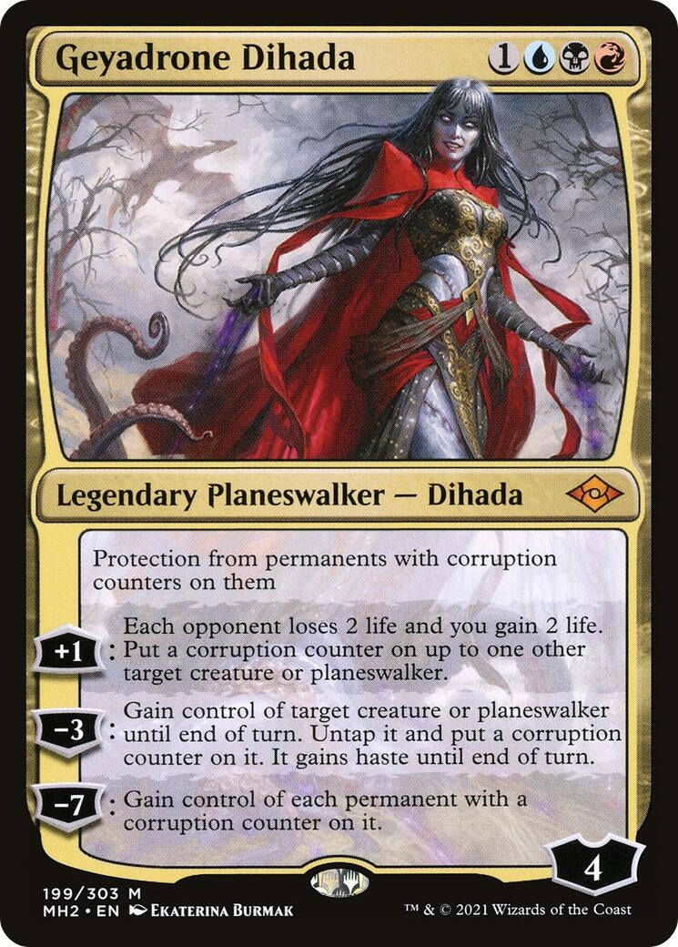 Image for Geyadrone Dihada (199) (Modern Horizons 2) (MH2) - Magic: The Gathering