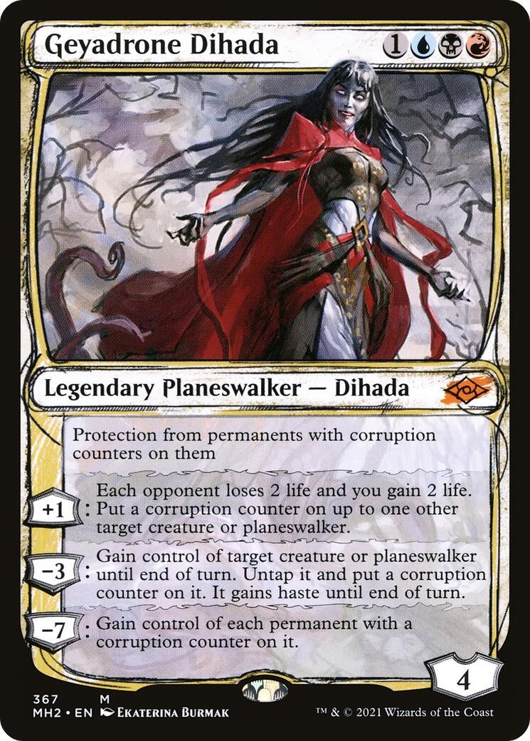 Image for Geyadrone Dihada (Showcase) (367) (Modern Horizons 2) (MH2) - Magic: The Gathering
