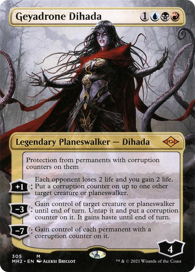 Image for Geyadrone Dihada (Borderless) (305) (Modern Horizons 2) (MH2) - Magic: The Gathering