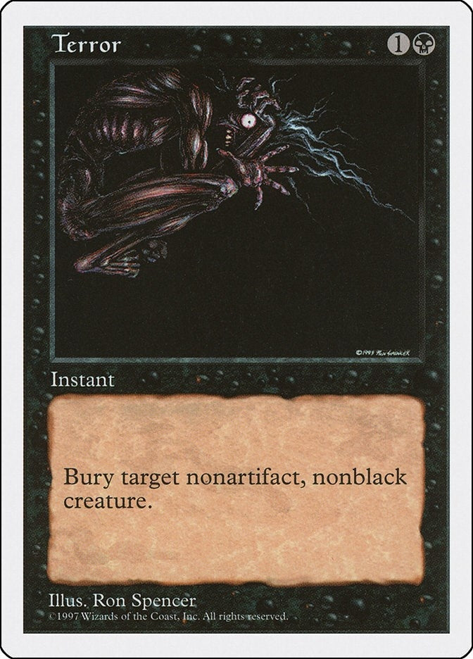 Image for Terror (Fifth Edition) (5ED) - Magic: The Gathering