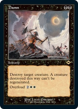 Image for Damn (Retro Frame) (Foil Etched) (396) (Modern Horizons 2) (MH2) - Magic: The Gathering