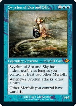 Image for Svyelun of Sea and Sky (Retro Frame) (Foil Etched) (393) (Modern Horizons 2) (MH2) - Magic: The Gathering