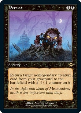 Image for Persist (Retro Frame) (Foil Etched) (400) (Modern Horizons 2) (MH2) - Magic: The Gathering