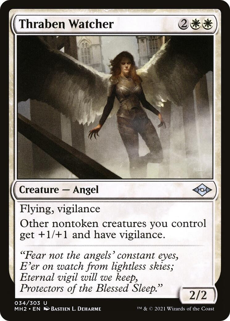 Image for Thraben Watcher (34) (Modern Horizons 2) (MH2) - Magic: The Gathering