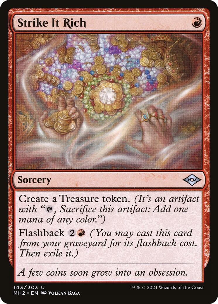 Image for Strike It Rich (143) (Modern Horizons 2) (MH2) - Magic: The Gathering