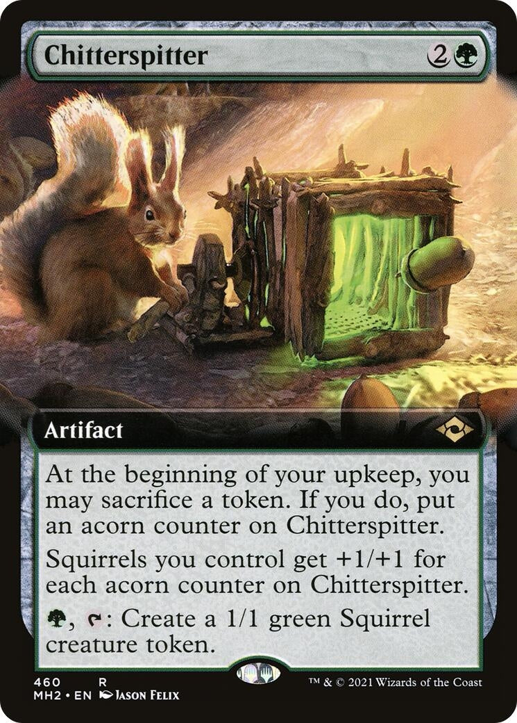 Image for Chitterspitter (Extended Art) (460) (Modern Horizons 2) (MH2) - Magic: The Gathering