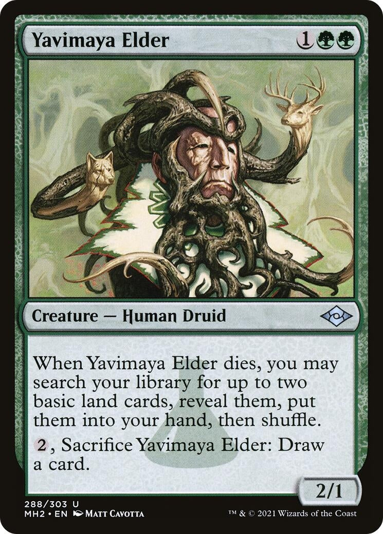 Image for Yavimaya Elder (288) (Modern Horizons 2) (MH2) - Magic: The Gathering