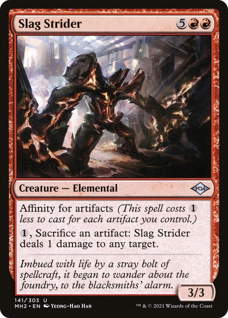 Image for Slag Strider (141) (Modern Horizons 2) (MH2) - Magic: The Gathering
