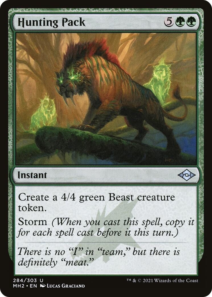 Image for Hunting Pack (284) (Modern Horizons 2) (MH2) - Magic: The Gathering