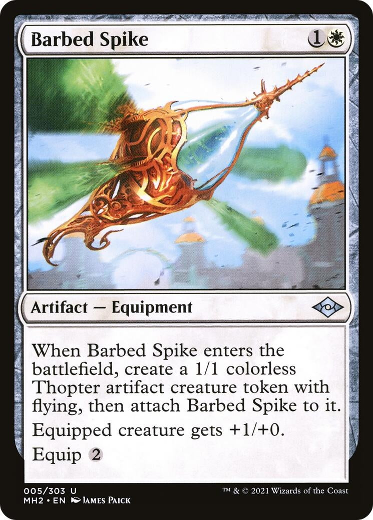 Image for Barbed Spike (5) (Modern Horizons 2) (MH2) - Magic: The Gathering