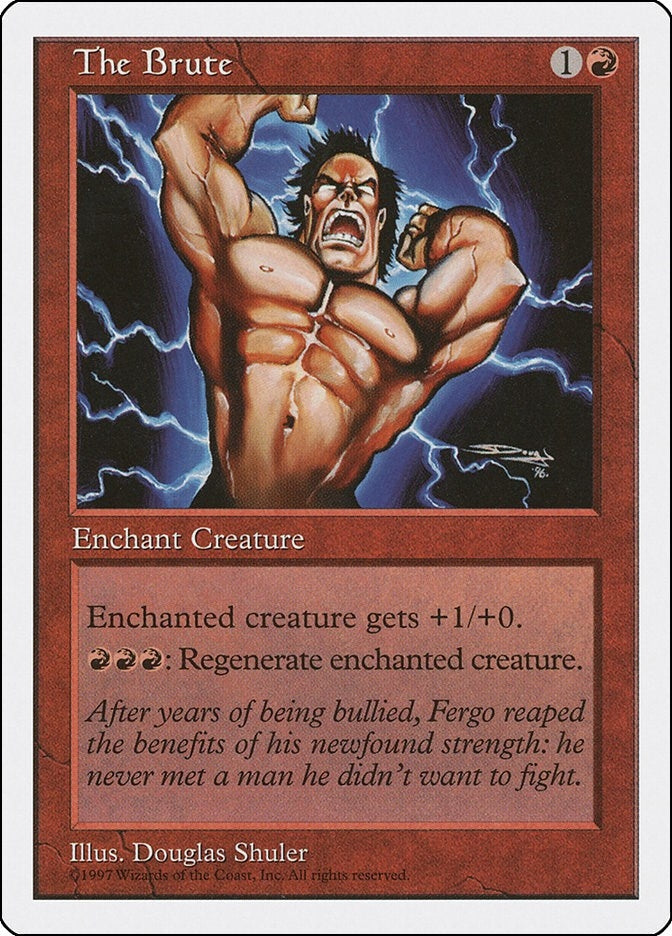 Image for The Brute (Fifth Edition) (5ED) - Magic: The Gathering