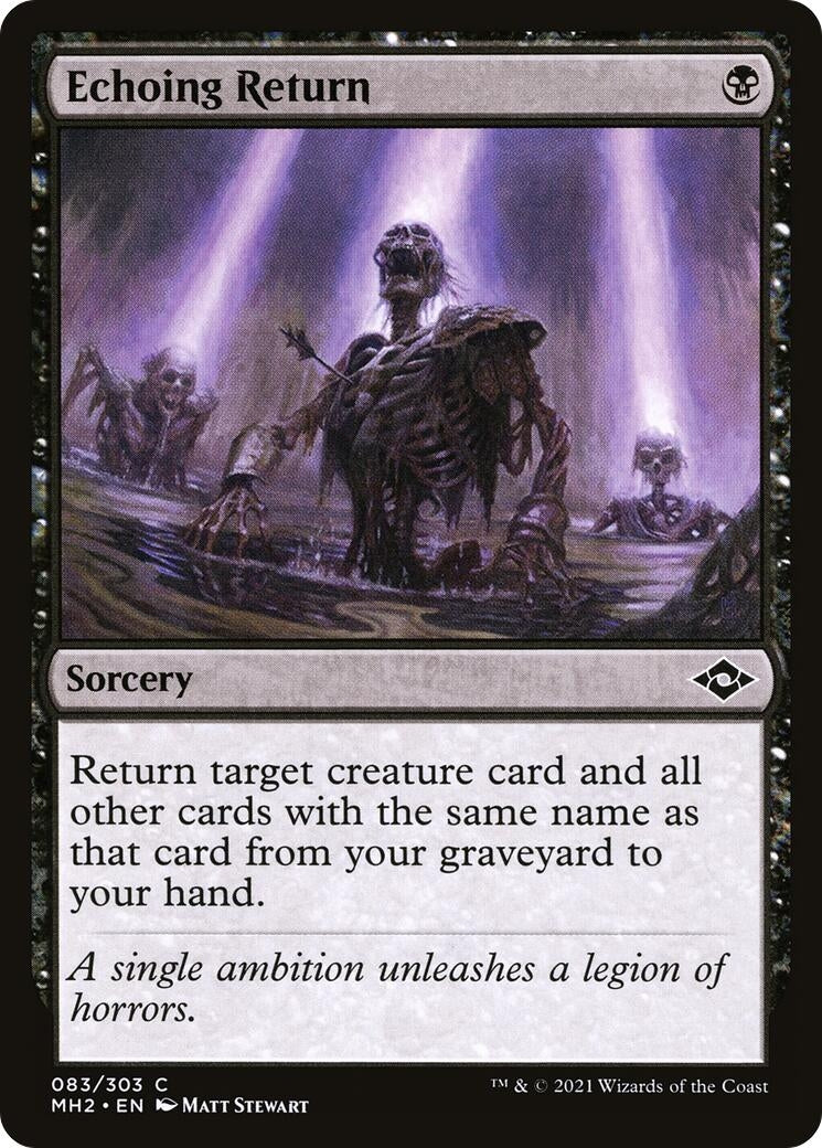Image for Echoing Return (83) (Modern Horizons 2) (MH2) - Magic: The Gathering