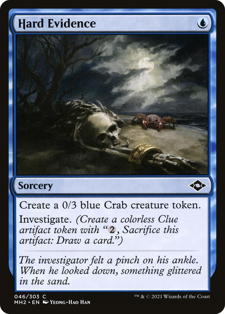Image for Hard Evidence (46) (Modern Horizons 2) (MH2) - Magic: The Gathering