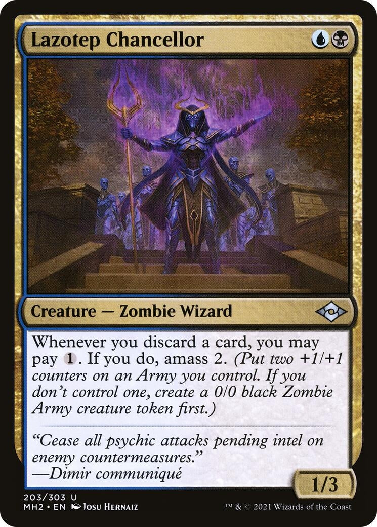 Image for Lazotep Chancellor (203) (Modern Horizons 2) (MH2) - Magic: The Gathering