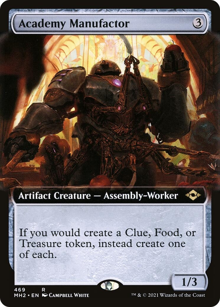 Image for Academy Manufactor (Extended Art) (469) (Modern Horizons 2) (MH2) - Magic: The Gathering