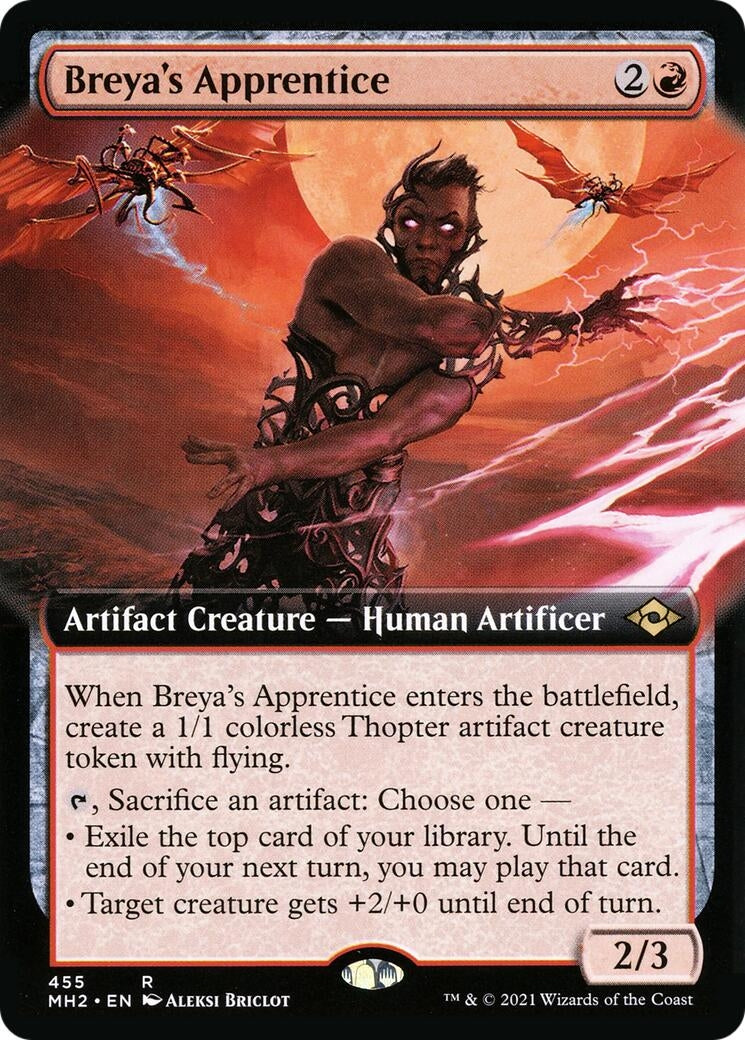 Image for Breya's Apprentice (Extended Art) (455) (Modern Horizons 2) (MH2) - Magic: The Gathering