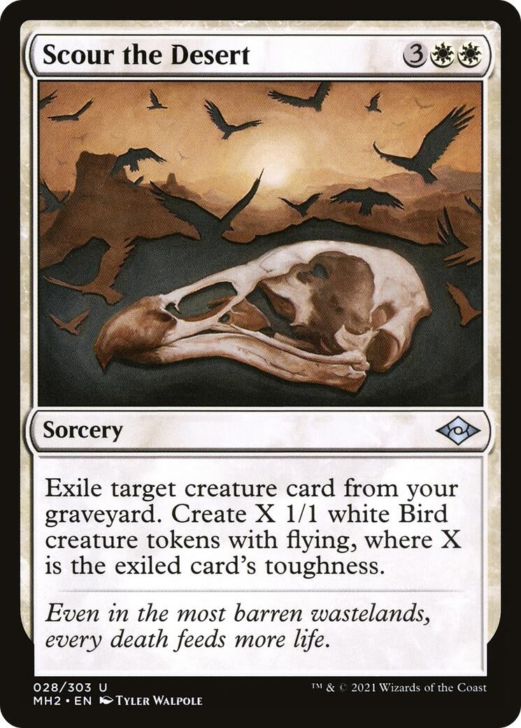 Image for Scour the Desert (28) (Modern Horizons 2) (MH2) - Magic: The Gathering