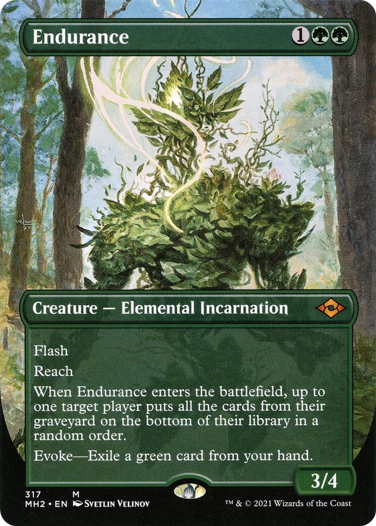 Image for Endurance (Borderless) (317) (Modern Horizons 2) (MH2) - Magic: The Gathering