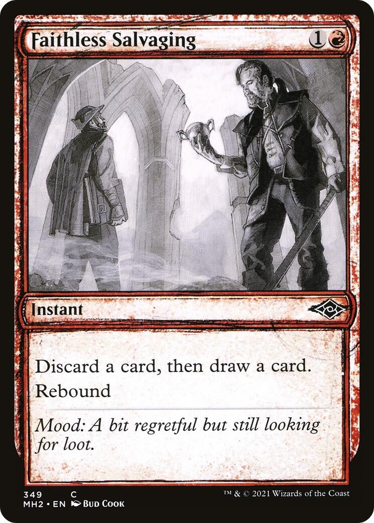Image for Faithless Salvaging (Showcase) (349) (Modern Horizons 2) (MH2) - Magic: The Gathering