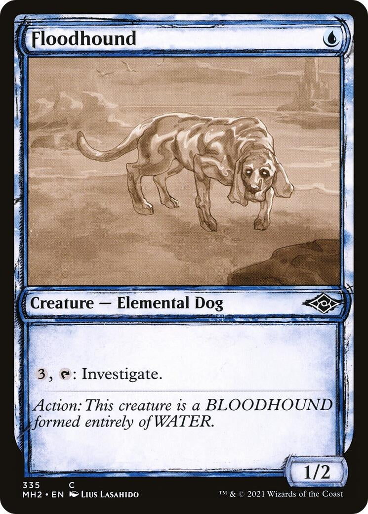 Image for Floodhound (Showcase) (335) (Modern Horizons 2) (MH2) - Magic: The Gathering