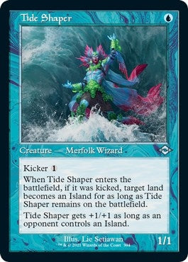 Image for Tide Shaper (Retro Frame) (Foil Etched) (394) (Modern Horizons 2) (MH2) - Magic: The Gathering