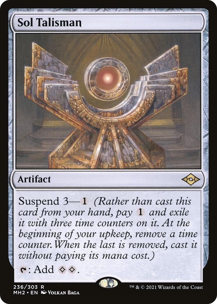 Image for Sol Talisman (236) (Modern Horizons 2) (MH2) - Magic: The Gathering