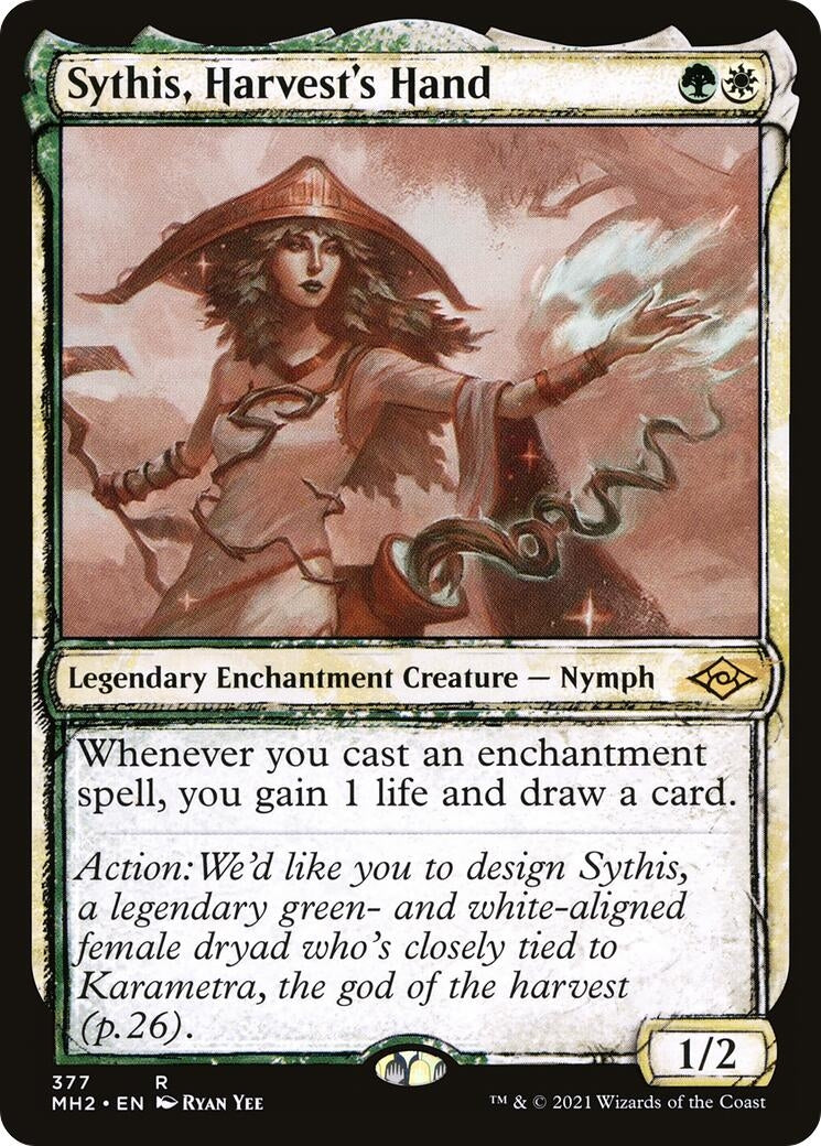 Image for Sythis, Harvest's Hand (Showcase) (377) (Modern Horizons 2) (MH2) - Magic: The Gathering