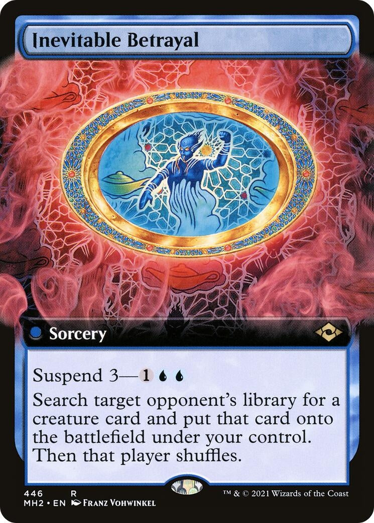 Image for Inevitable Betrayal (Extended Art) (446) (Modern Horizons 2) (MH2) - Magic: The Gathering