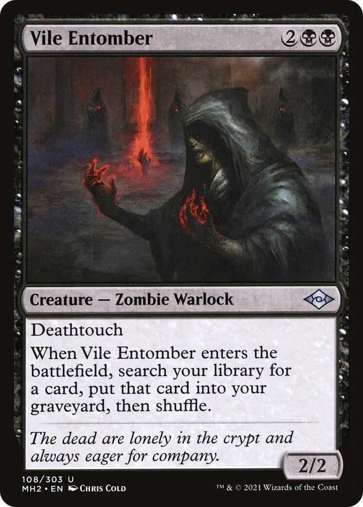 Image for Vile Entomber (108) (Modern Horizons 2) (MH2) - Magic: The Gathering