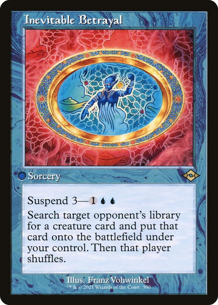 Image for Inevitable Betrayal (Retro Frame) (390) (Modern Horizons 2) (MH2) - Magic: The Gathering