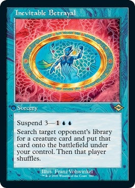 Image for Inevitable Betrayal (Retro Frame) (Foil Etched) (390) (Modern Horizons 2) (MH2) - Magic: The Gathering