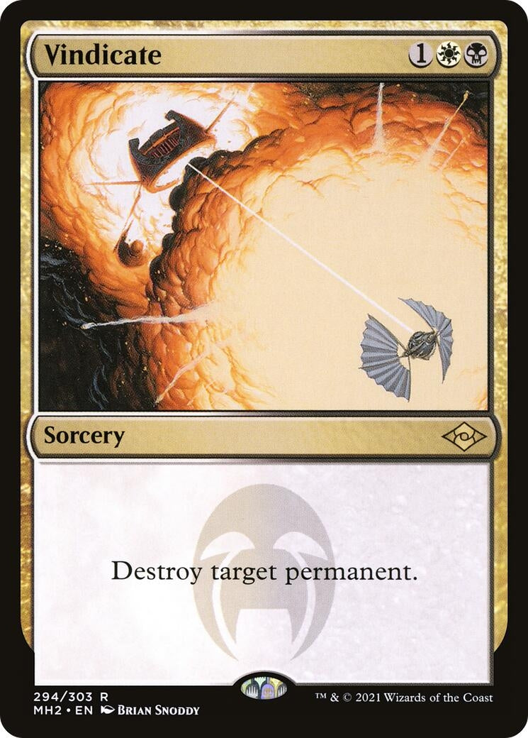 Image for Vindicate (294) (Modern Horizons 2) (MH2) - Magic: The Gathering