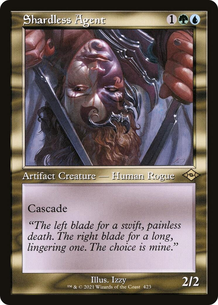 Image for Shardless Agent (Retro Frame) (423) (Modern Horizons 2) (MH2) - Magic: The Gathering