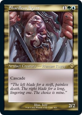 Image for Shardless Agent (Retro Frame) (Foil Etched) (423) (Modern Horizons 2) (MH2) - Magic: The Gathering