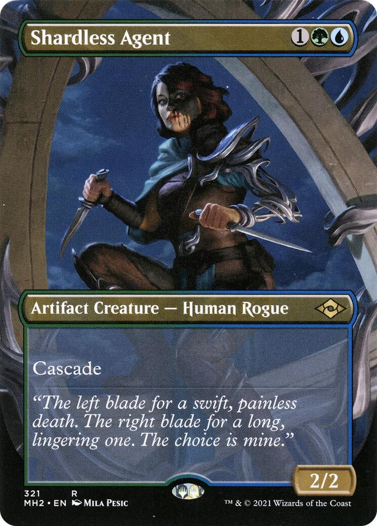 Image for Shardless Agent (Borderless) (321) (Modern Horizons 2) (MH2) - Magic: The Gathering