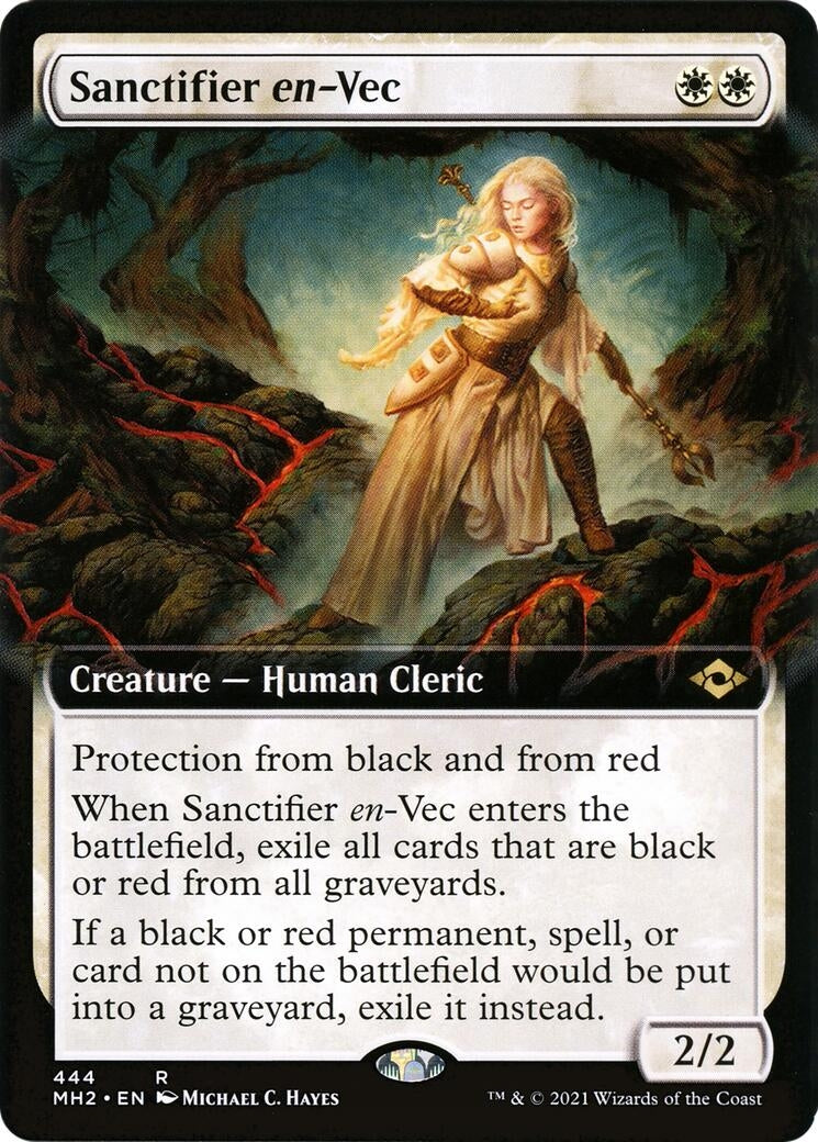 Image for Sanctifier en-Vec (Extended Art) (444) (Modern Horizons 2) (MH2) - Magic: The Gathering