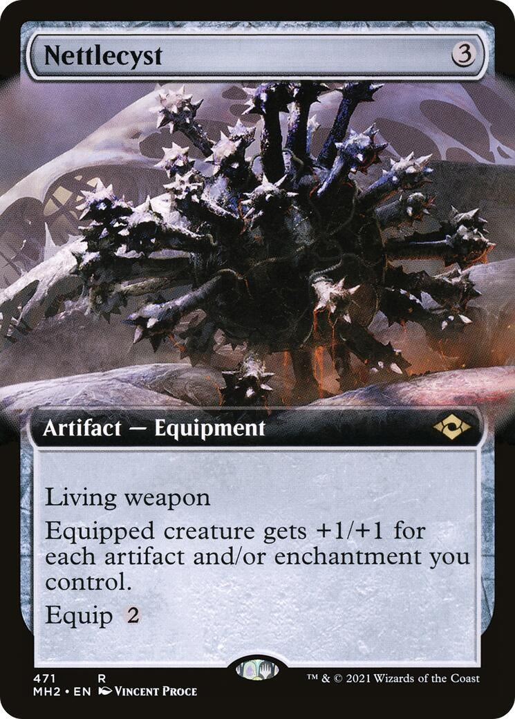 Image for Nettlecyst (Extended Art) (471) (Modern Horizons 2) (MH2) - Magic: The Gathering