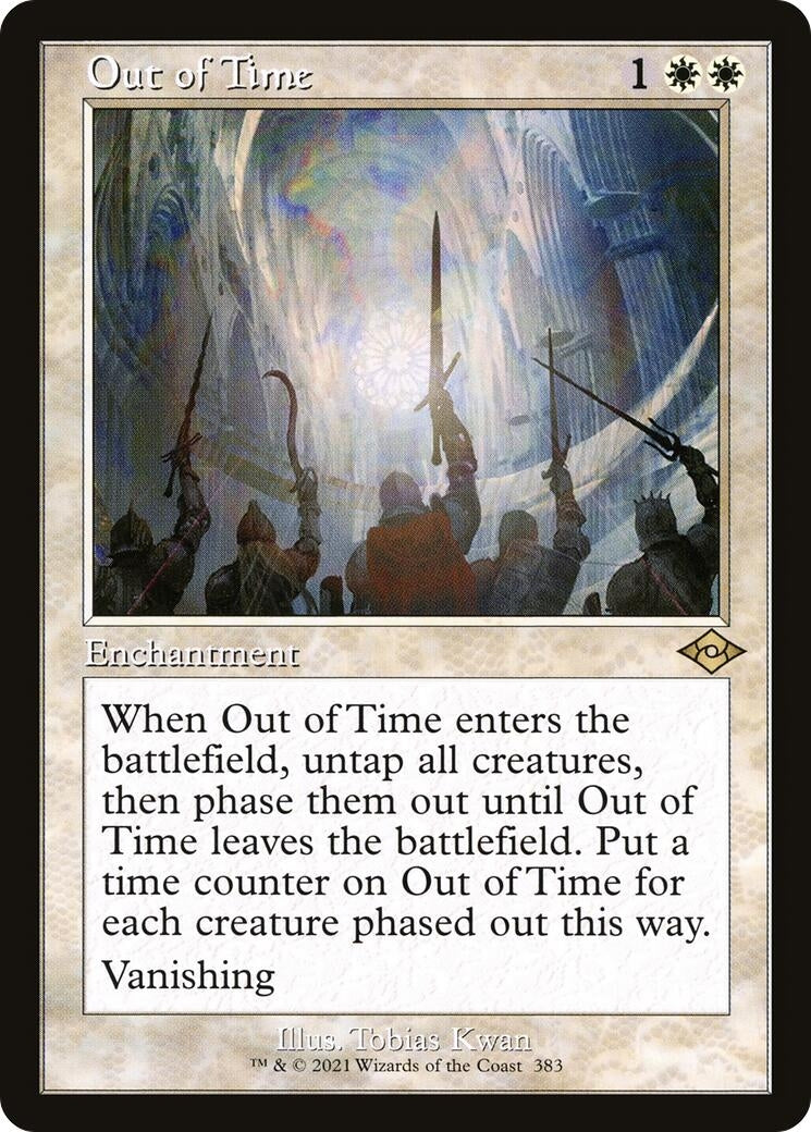 Image for Out of Time (Retro Frame) (383) (Modern Horizons 2) (MH2) - Magic: The Gathering