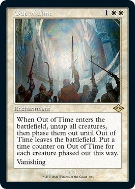 Image for Out of Time (Retro Frame) (Foil Etched) (383) (Modern Horizons 2) (MH2) - Magic: The Gathering