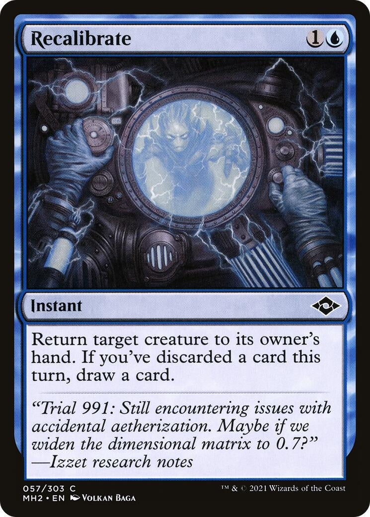 Image for Recalibrate (57) (Modern Horizons 2) (MH2) - Magic: The Gathering