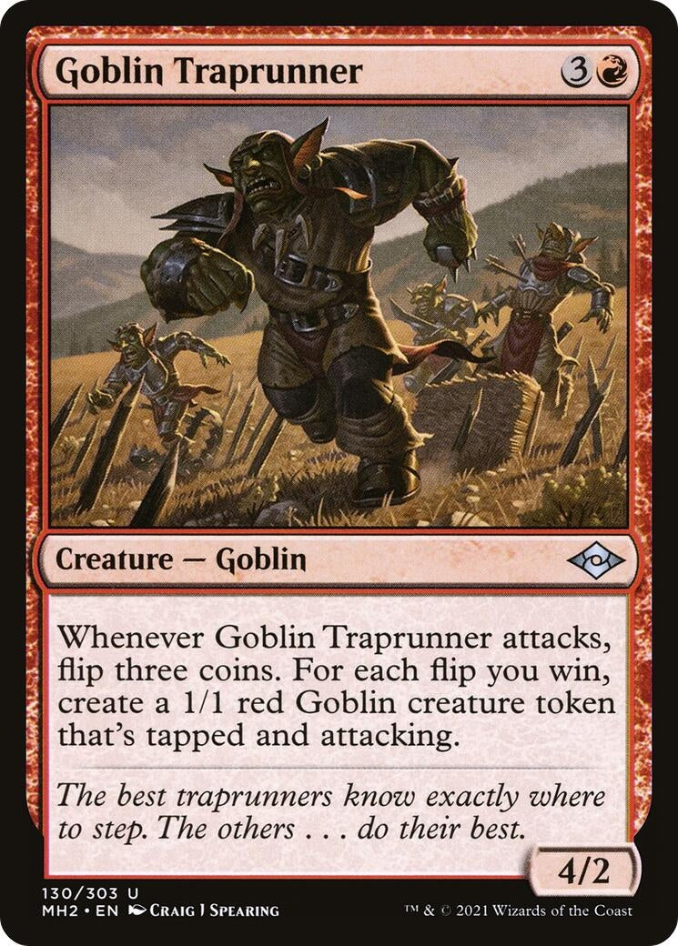 Image for Goblin Traprunner (130) (Modern Horizons 2) (MH2) - Magic: The Gathering
