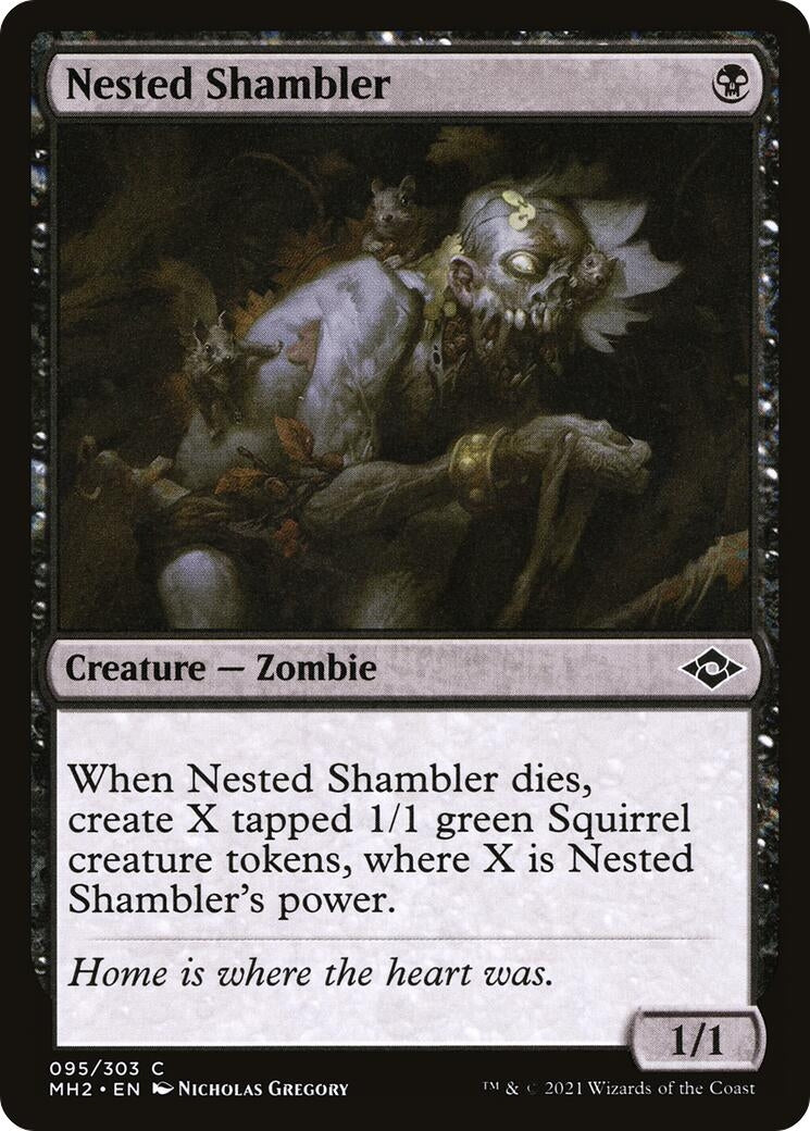 Image for Nested Shambler (95) (Modern Horizons 2) (MH2) - Magic: The Gathering