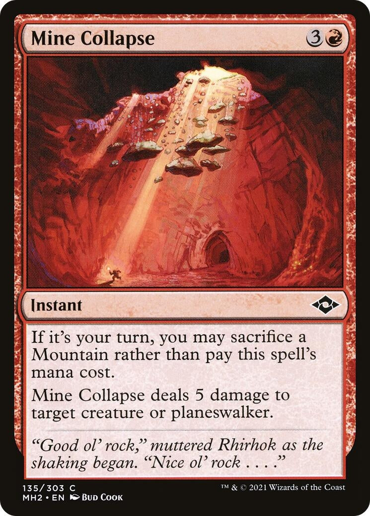 Image for Mine Collapse (135) (Modern Horizons 2) (MH2) - Magic: The Gathering