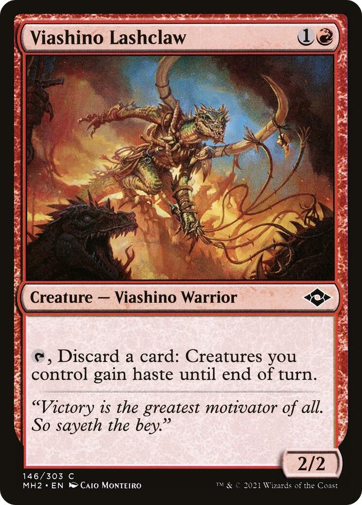 Image for Viashino Lashclaw (146) (Modern Horizons 2) (MH2) - Magic: The Gathering