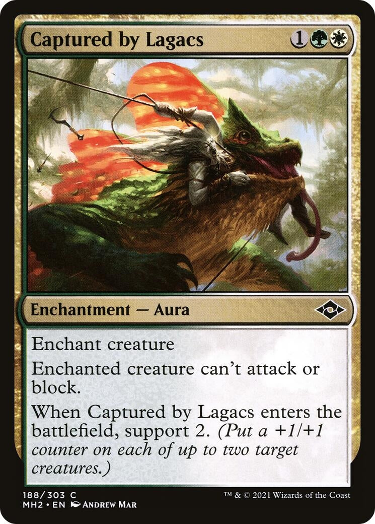 Image for Captured by Lagacs (188) (Modern Horizons 2) (MH2) - Magic: The Gathering