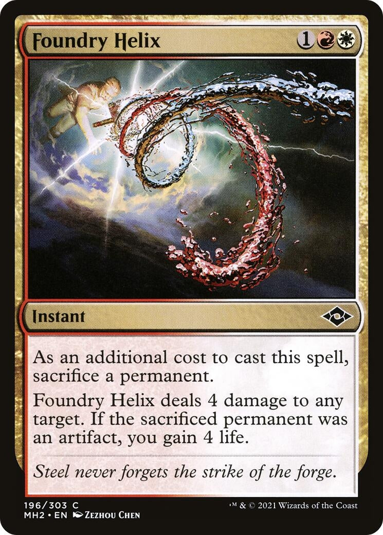 Image for Foundry Helix (196) (Modern Horizons 2) (MH2) - Magic: The Gathering